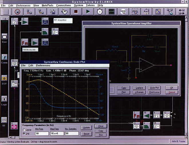 screen capture of a System View Run